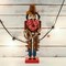 Christmas Western Cowboy Nutcracker – Brown and Red Wooden Nutcrackers Cow Boy with a Rope and Lasso Xmas Themed Holiday Nut Cracker Doll Figure Decorations 14"